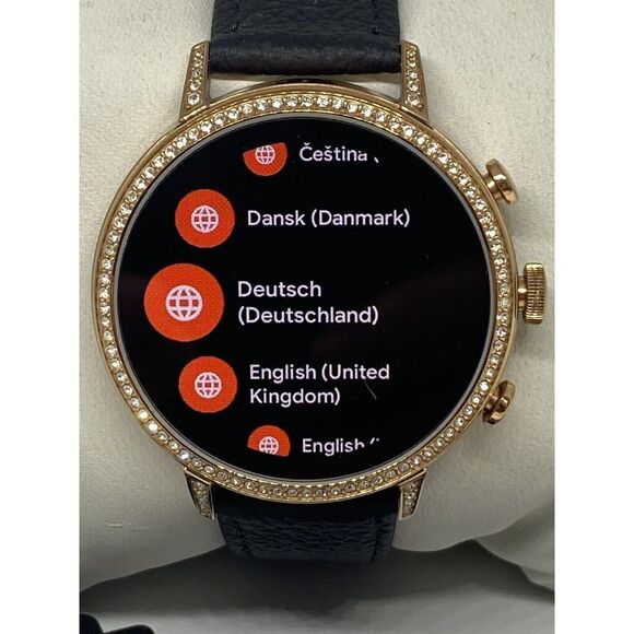 Fossil Gen 4 Authentic Digital Dial Smart Watch Custom Band FTW6030 DC143 - Picture 2 of 12